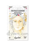 n° 261/262 -  Timbre Nelle-Calédonie Poste aérienne