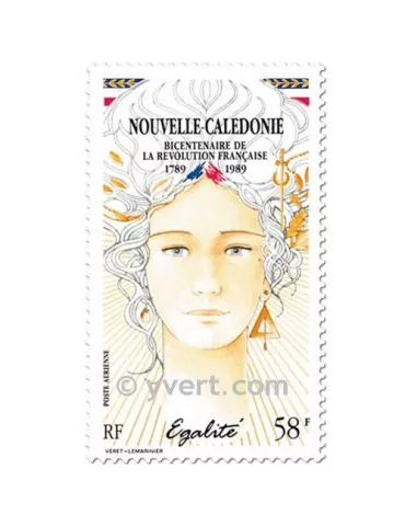 n° 261/262 -  Timbre Nelle-Calédonie Poste aérienne 2