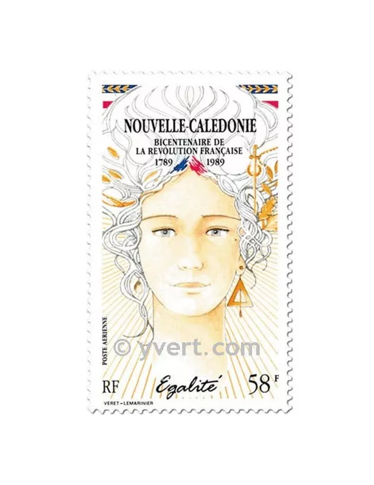 n° 261/262 -  Timbre Nelle-Calédonie Poste aérienne