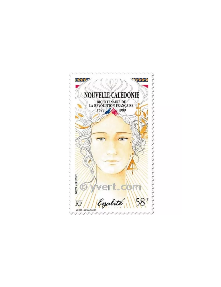 n° 261/262 -  Timbre Nelle-Calédonie Poste aérienne