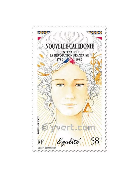 n° 261/262 -  Timbre Nelle-Calédonie Poste aérienne