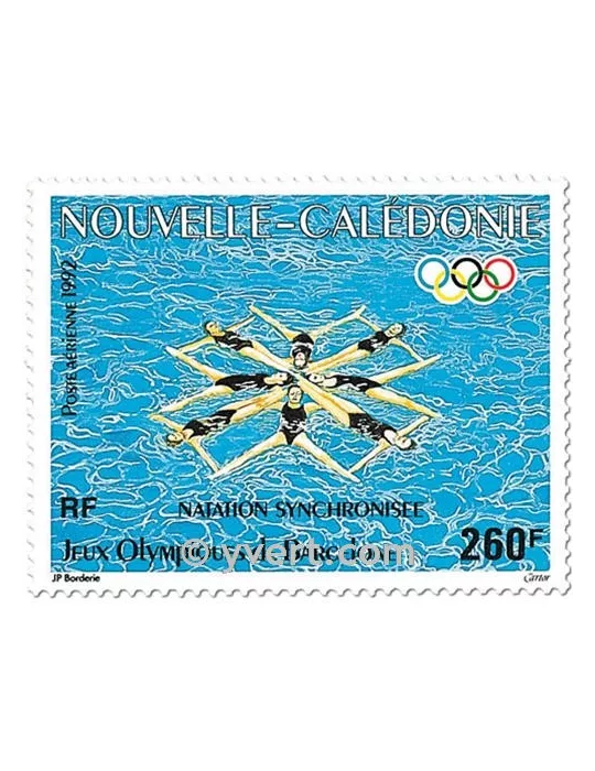 n° 286 -  Timbre Nelle-Calédonie Poste aérienne