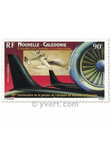 n° 308 -  Timbre Nelle-Calédonie Poste aérienne 2