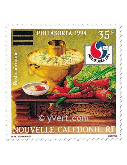 n° 317/320 -  Timbre Nelle-Calédonie Poste aérienne