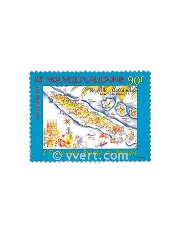 n° 327 -  Timbre Nelle-Calédonie Poste aérienne