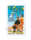 n° 334 -  Timbre Nelle-Calédonie Poste aérienne