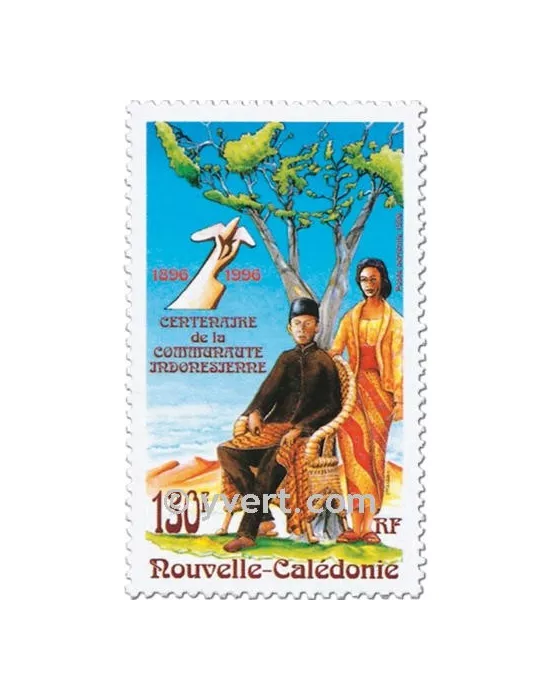 n° 334 -  Timbre Nelle-Calédonie Poste aérienne