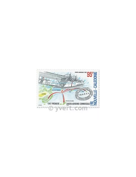 n° 345/346 -  Timbre Nelle-Calédonie Poste aérienne