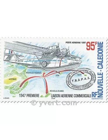 n° 345/346 -  Timbre Nelle-Calédonie Poste aérienne 2