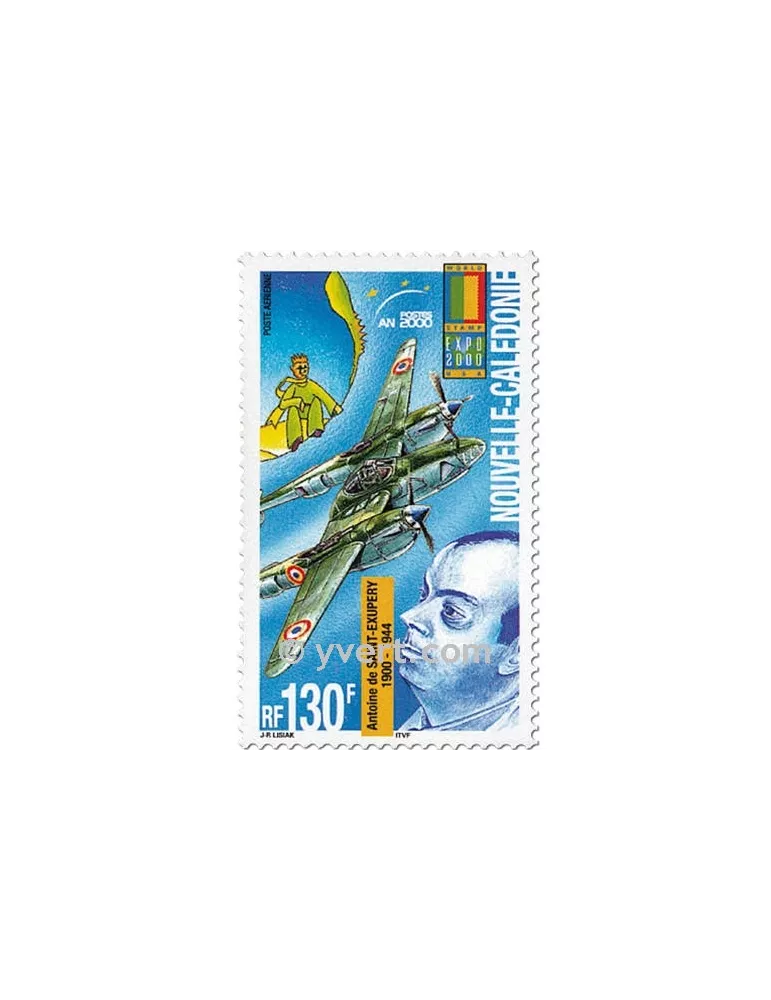 n° 348 -  Timbre Nelle-Calédonie Poste aérienne