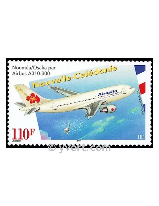 n° 349 -  Timbre Nelle-Calédonie Poste aérienne