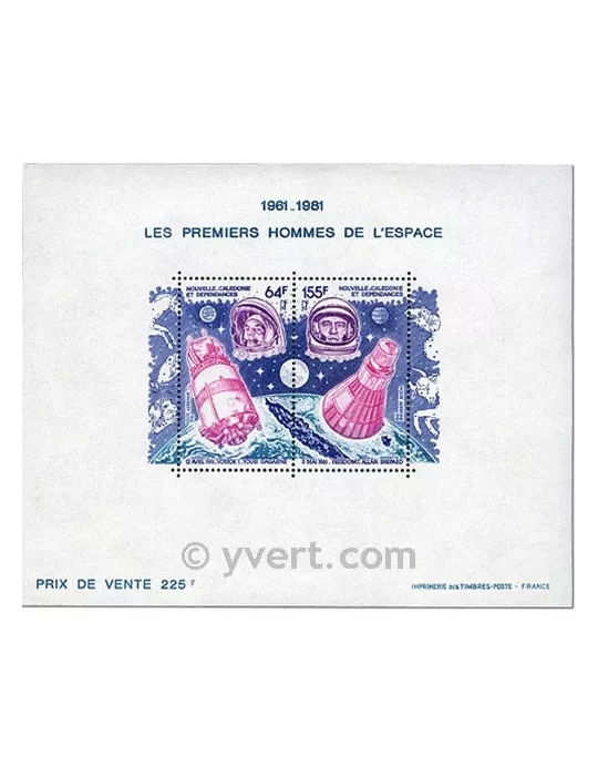 n° 4 -  Timbre Nelle-Calédonie Bloc et feuillets