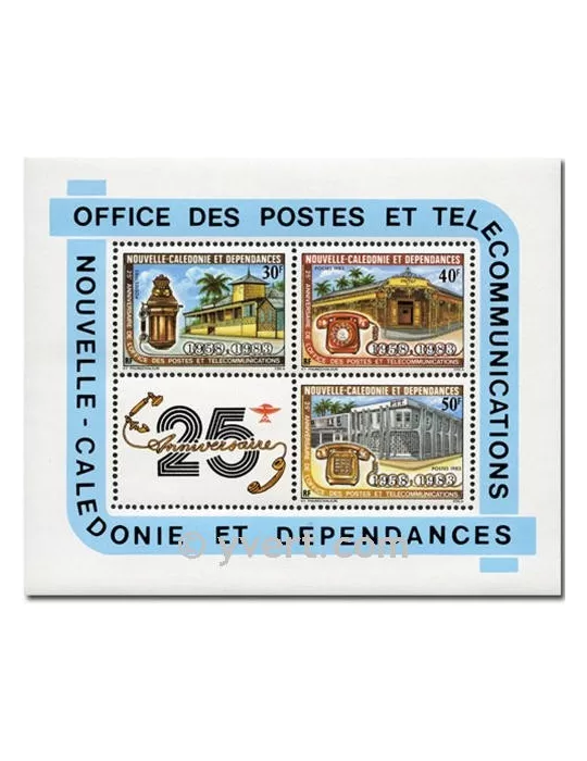 n° 5 -  Timbre Nelle-Calédonie Bloc et feuillets