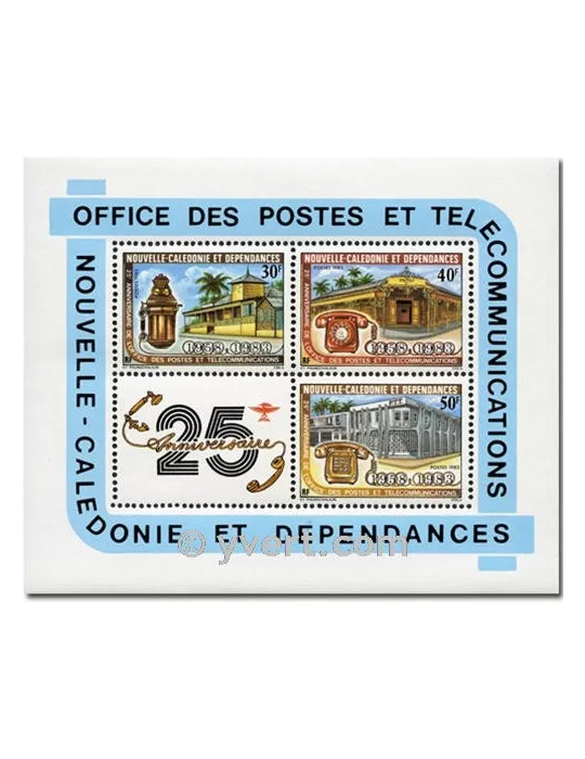 n° 5 -  Timbre Nelle-Calédonie Bloc et feuillets