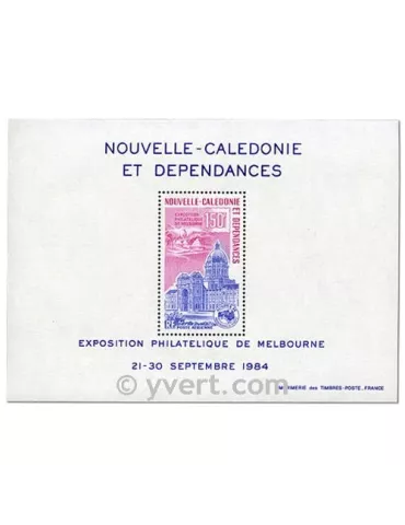 n° 6 -  Timbre Nelle-Calédonie Bloc et feuillets 2