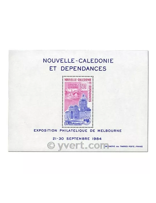 n° 6 -  Timbre Nelle-Calédonie Bloc et feuillets