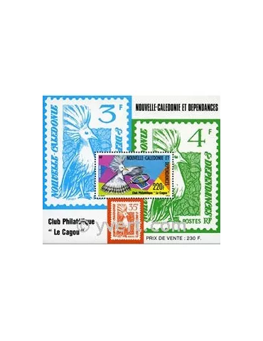 n° 7 -  Timbre Nelle-Calédonie Bloc et feuillets