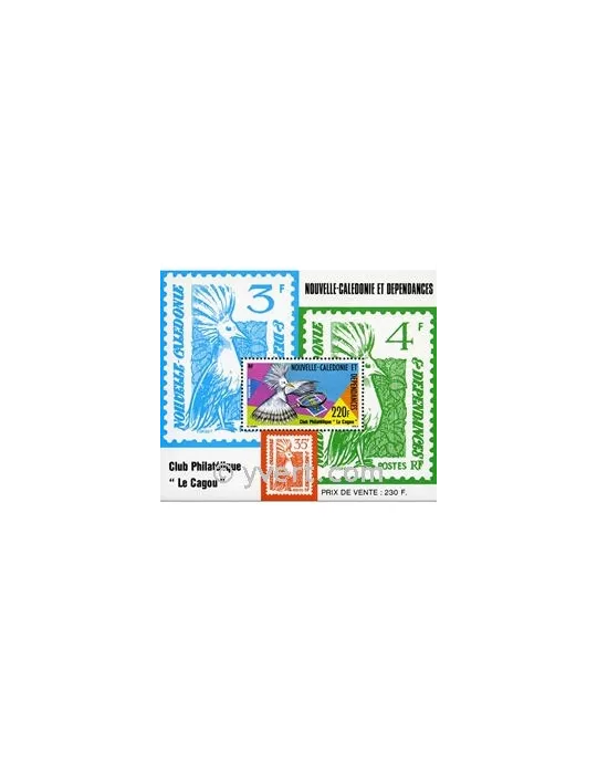 n° 7 -  Timbre Nelle-Calédonie Bloc et feuillets