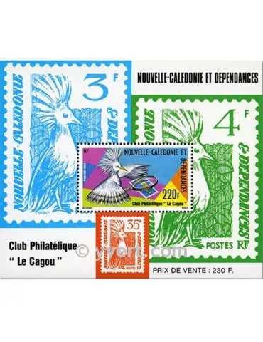 n° 7 -  Timbre Nelle-Calédonie Bloc et feuillets 2