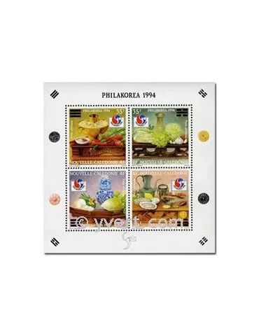 n° 17 -  Timbre Nelle-Calédonie Bloc et feuillets