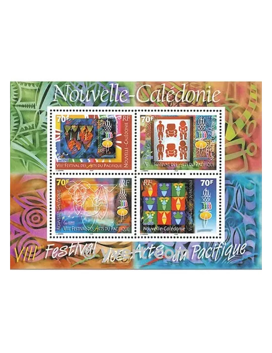 n° 24 -  Timbre Nelle-Calédonie Bloc et feuillets