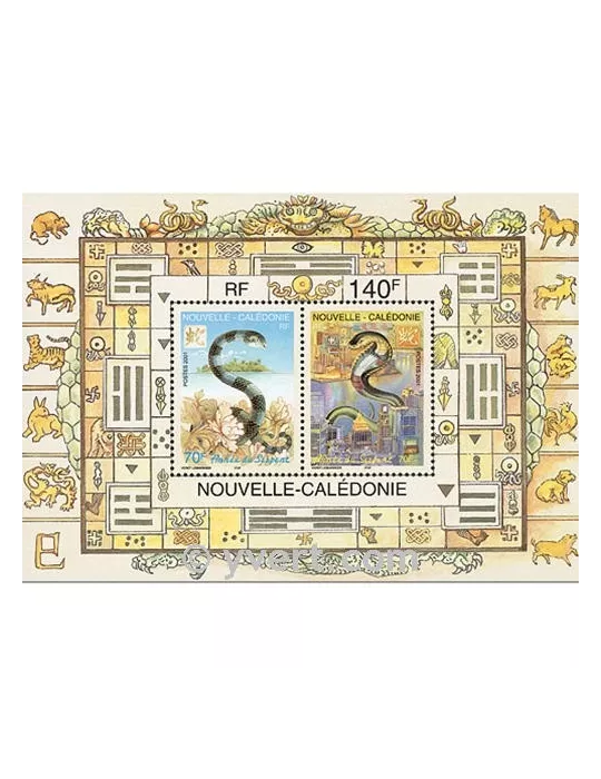 n° 25 -  Timbre Nelle-Calédonie Bloc et feuillets
