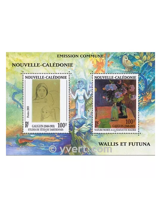 n° 28 -  Timbre Nelle-Calédonie Bloc et feuillets