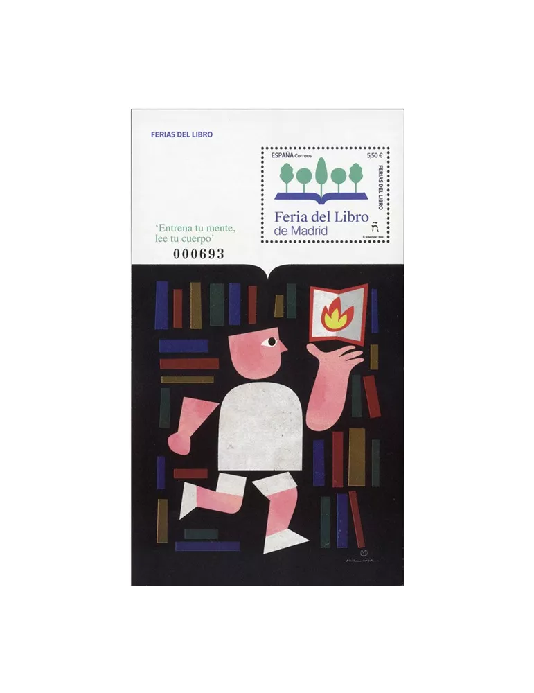 n° F5510 - Timbre ESPAGNE Poste