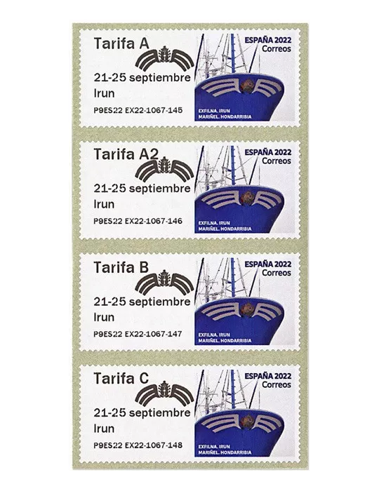 n° 188a - Timbre ESPAGNE Timbres de distributeurs