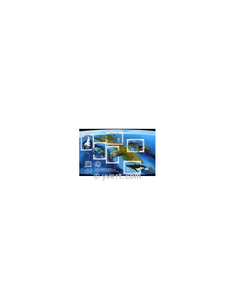 n° 39 -  Timbre Nelle-Calédonie Bloc et feuillets