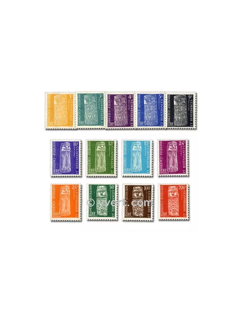 n° 1/13 -  Timbre Nelle-Calédonie De service