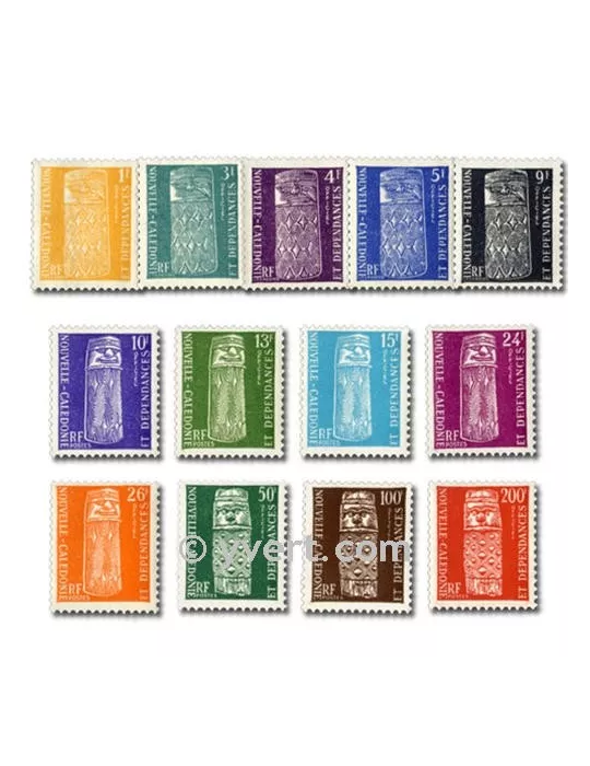 n° 1/13 -  Timbre Nelle-Calédonie De service