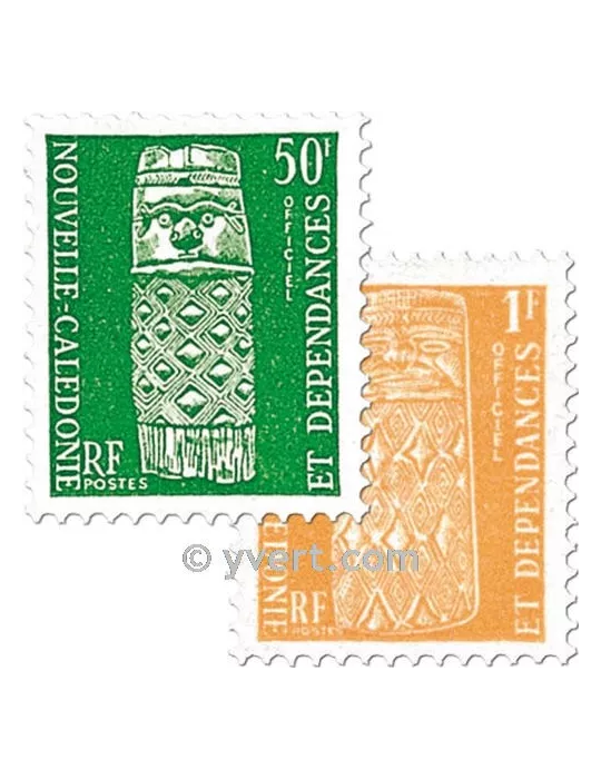 n° 1/13 -  Timbre Nelle-Calédonie De service