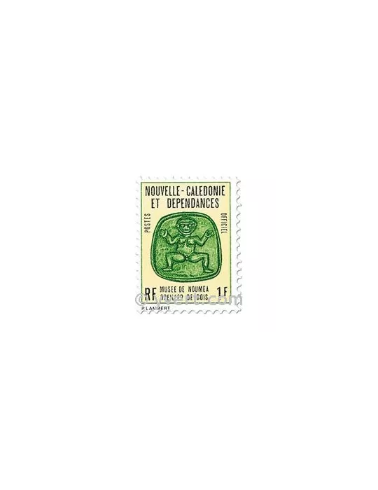 n° 14/20 -  Timbre Nelle-Calédonie De service