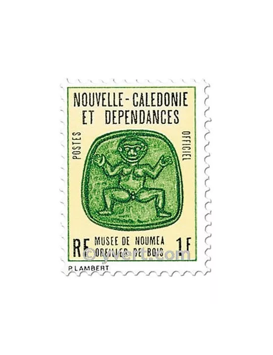 n° 14/20 -  Timbre Nelle-Calédonie De service