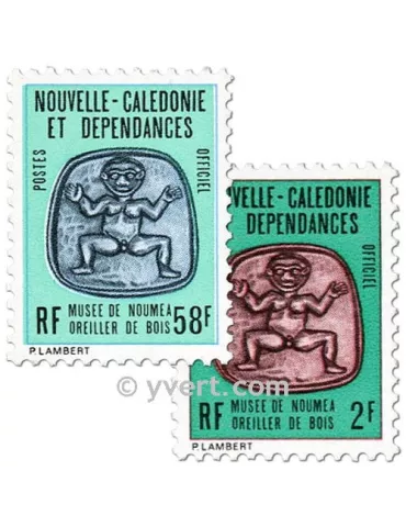 n° 38/40 -  Timbre Nelle-Calédonie De service 2