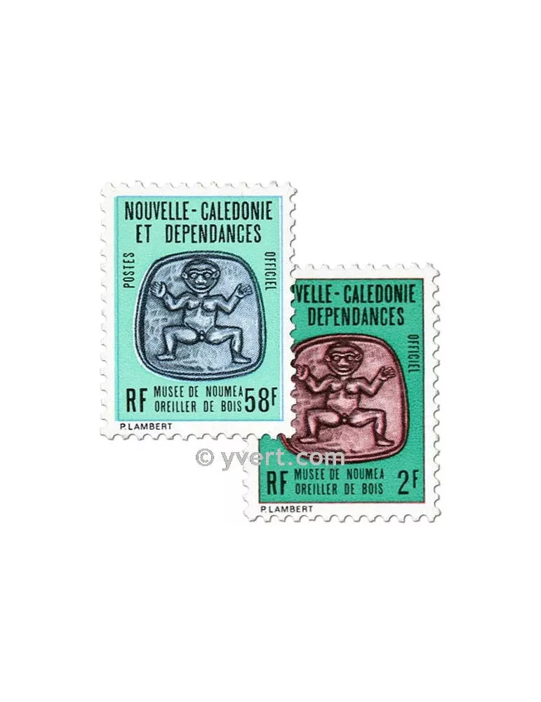 n° 38/40 -  Timbre Nelle-Calédonie De service
