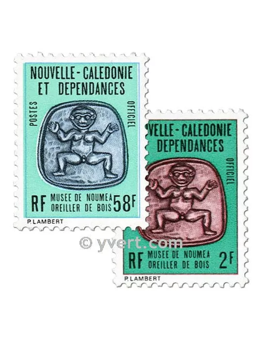 n° 38/40 -  Timbre Nelle-Calédonie De service