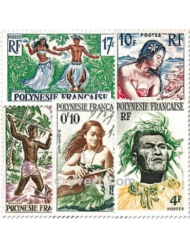 n° 1/11 -  Timbre Polynésie Poste 2