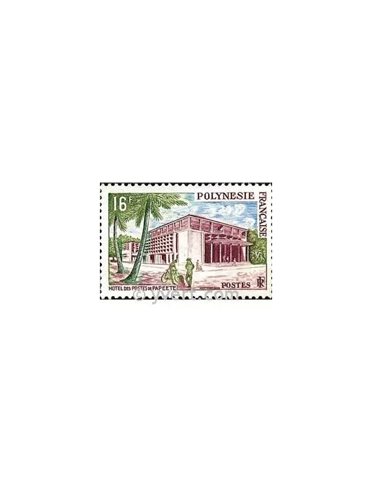 n° 14 -  Timbre Polynésie Poste