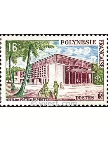 n° 14 -  Timbre Polynésie Poste 2