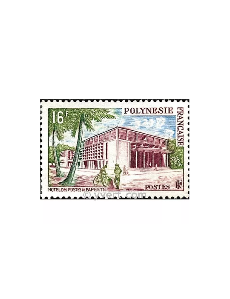 n° 14 -  Timbre Polynésie Poste