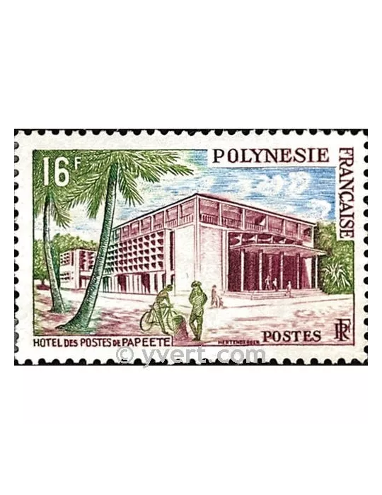 n° 14 -  Timbre Polynésie Poste