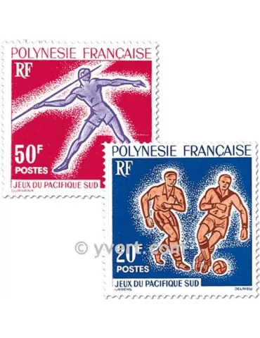 n° 22/23 -  Timbre Polynésie Poste 2