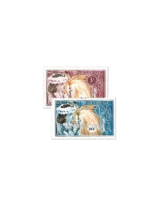 n° 27/28 -  Timbre Polynésie Poste
