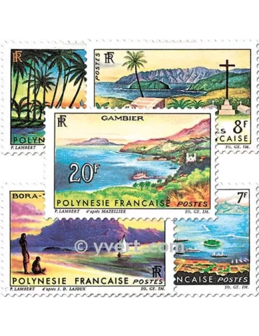 n° 30/34 -  Timbre Polynésie Poste 2