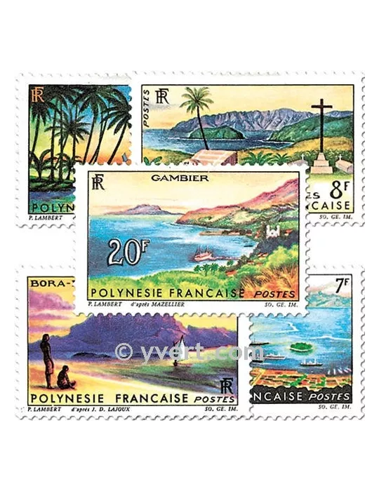 n° 30/34 -  Timbre Polynésie Poste