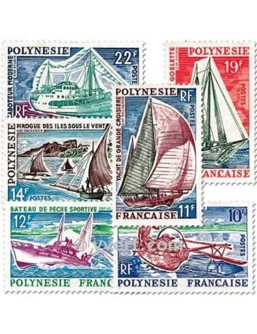 n° 36/41 -  Timbre Polynésie Poste 2