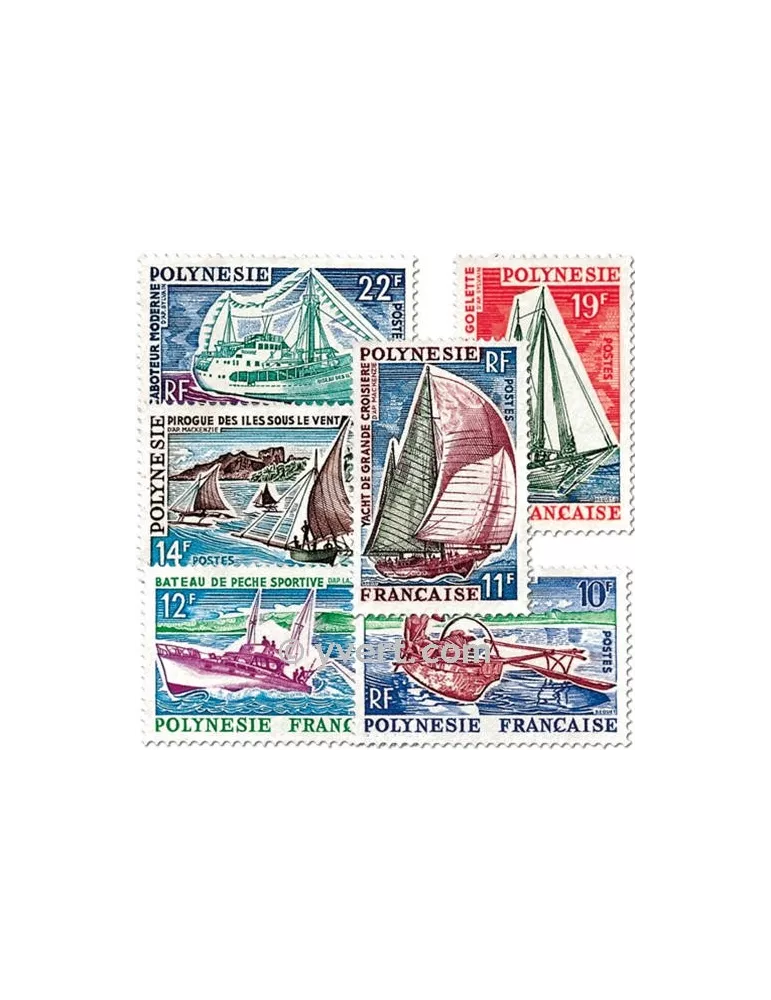 n° 36/41 -  Timbre Polynésie Poste