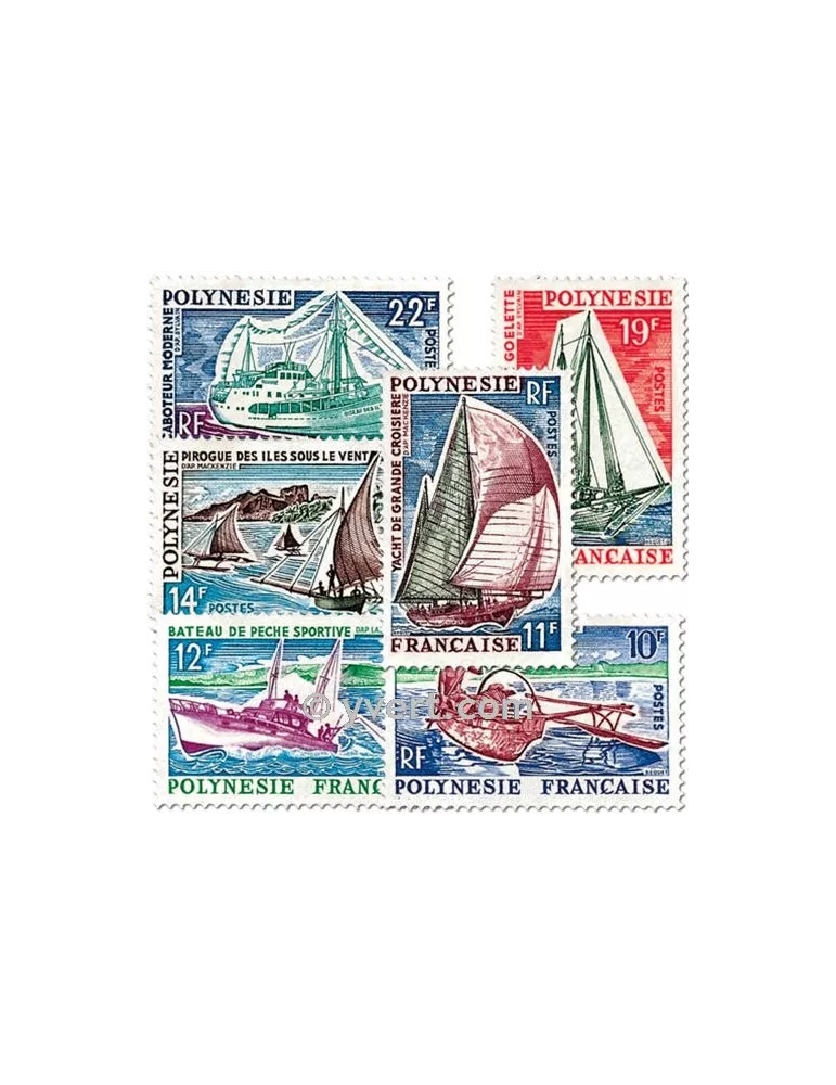 n° 36/41 -  Timbre Polynésie Poste